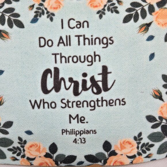 NEW INSPIRATIONAL FAITH CANVAS POUCH, NOTEPAD, PEN, BOOKMARK & KEYCHAIN GIFT SET - Picture 2 of 10